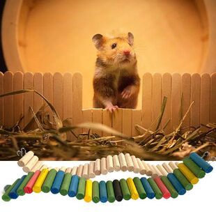 2pcs Zoo Bendable Hamster Durable Squirrel Rabbit Habitat