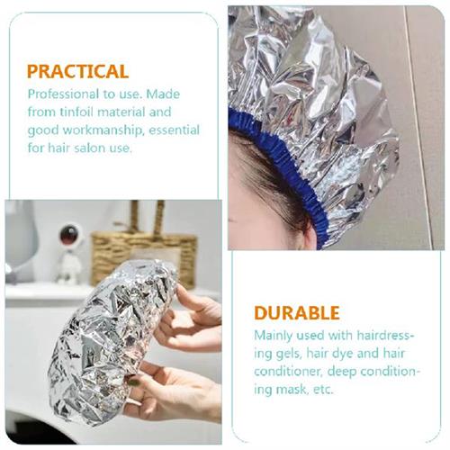 8 Pcs Hair Caps Womens Hats Reusable Hair Processing Caps