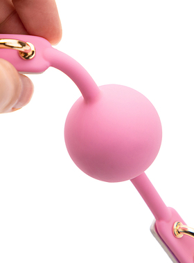 BLACKWOLF Soft Silicone Ball Gag Oral Fixation Bondage Mouth