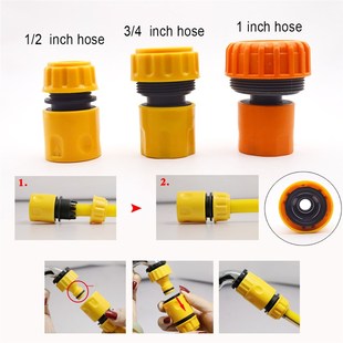 PVC Gardening Accessories Outdoor 3/4 Car Garden Hose Connec