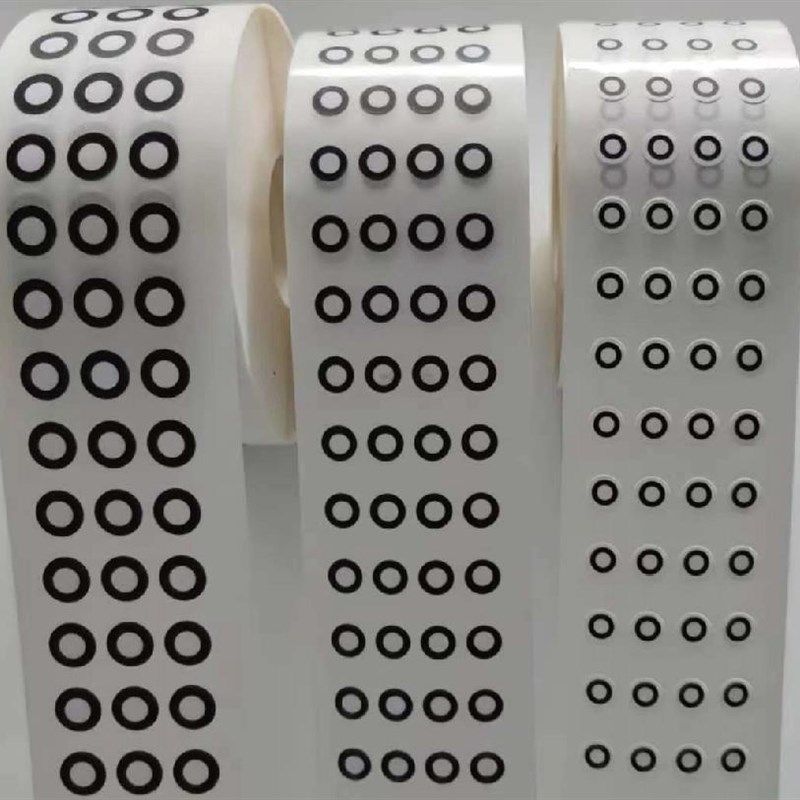 三维3D扫描仪标记点抄数机标志点哑光黑圆点gom3D扫描高反光点