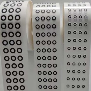 三维3D扫描仪标记点抄数机标志点哑光黑圆点gom3D扫描高反光点