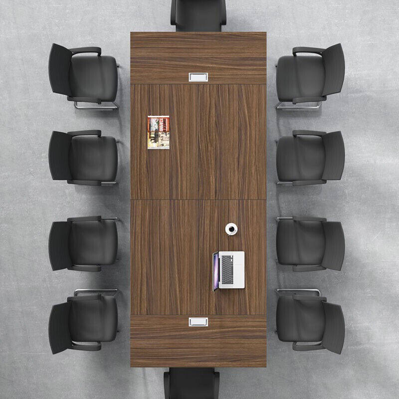 步厘会议桌长条桌现代简约板式大型接待桌洽谈桌培训桌办公桌椅组,商业/办公家具,会议桌,淘宝优惠券,粉丝福利购,淘宝优惠卷