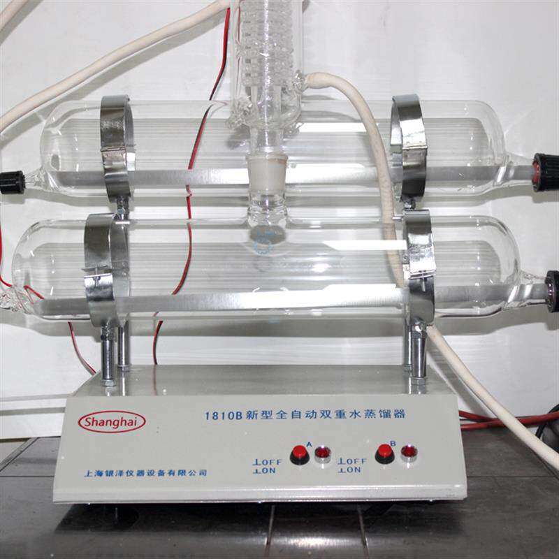 极速玻璃双蒸馏水机实验室用自动纯蒸馏水器猪人工授精设备mm