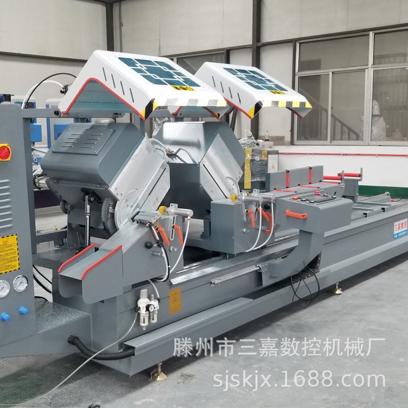 铝合金精密双头切割锯 工业铝型材切割锯 家具建筑铝材切割锯