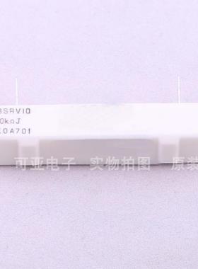 BSRV10TQ103J KOA品牌进口直插水泥电阻 10K千欧 5% 10W 脚距35MM