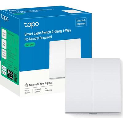TP-Link Tapo S220 S200B S200D 智能按钮远程调光开关配H100/200