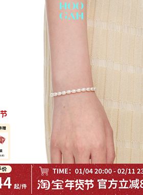 HOOGAH | 璀璨系列 | 气质天然珍珠手链小米珠5.5-6mm