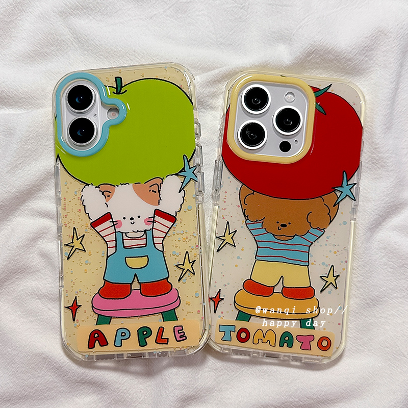 适用于iPhone亚克力卡通手机壳