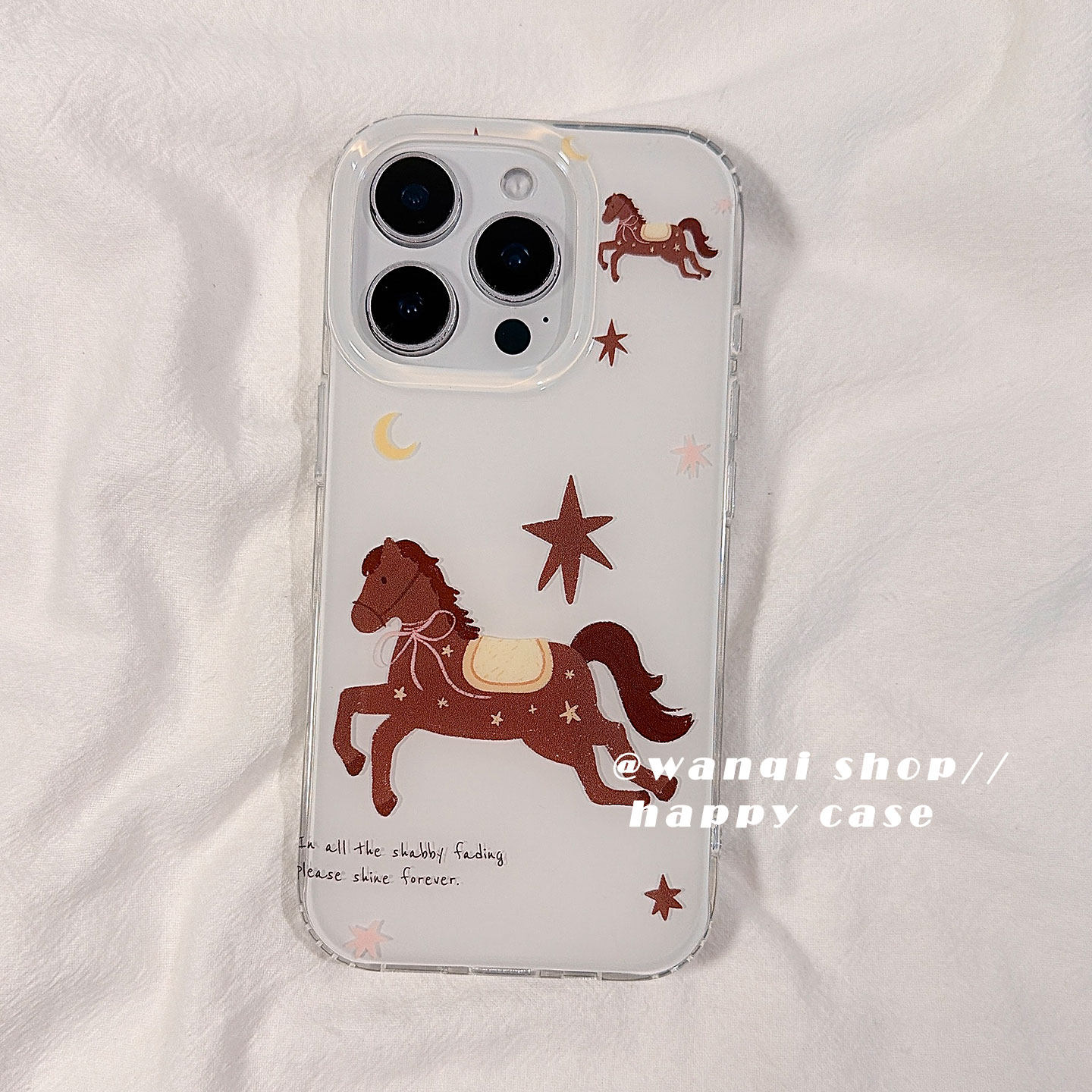 ins韩少女心粉蝴蝶结小马适用苹果17手机壳iphone16promax保护套14新款16Pro硅胶防摔15全包边女软趣味卡通13,3C数码配件,手机保护套/壳,淘宝优惠券,粉丝福利购,淘宝优惠卷