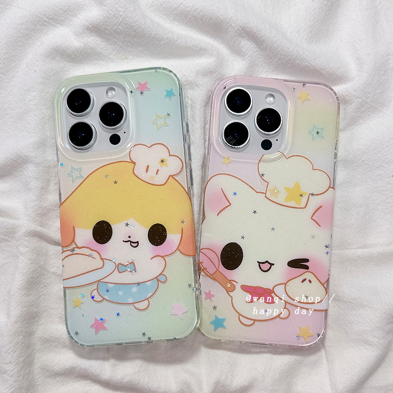 适用于iPhone亚克力卡通手机壳