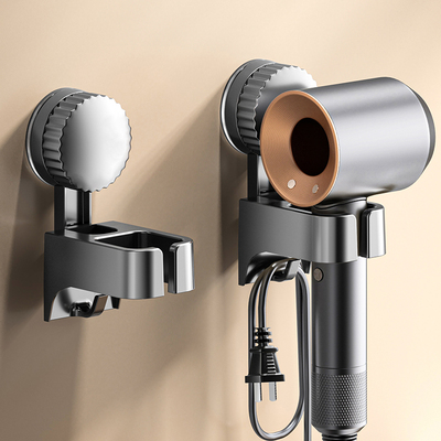 吸盘吹风机置物架免打孔浴室支架