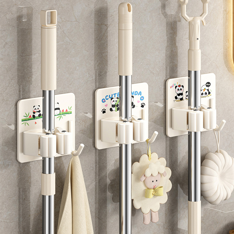 卫生间浴室拖把夹免打孔