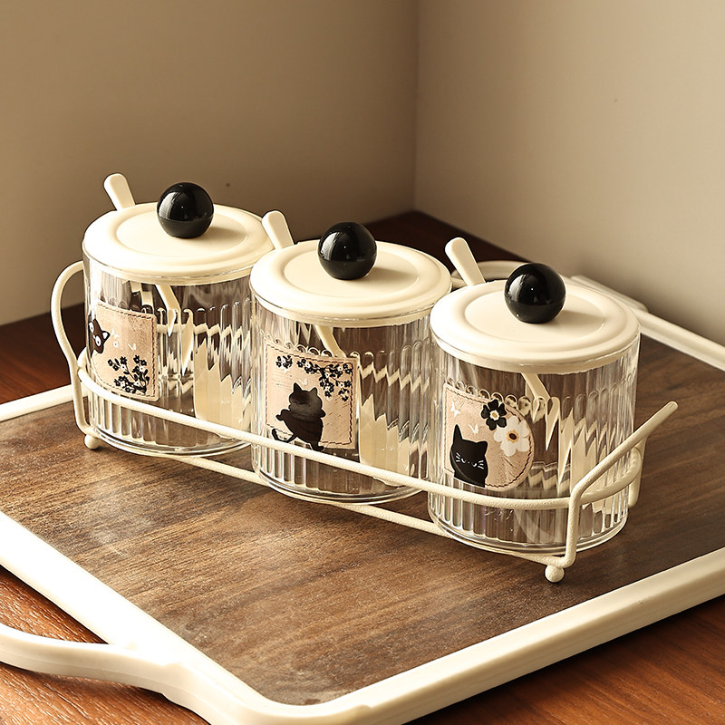 古风调料盒新款厨房置物架家用壁挂式调料罐调味罐盐味精收纳瓶罐,厨房/烹饪用具,厨房置物架/置物柜/角架,淘宝优惠券,粉丝福利购,淘宝优惠卷