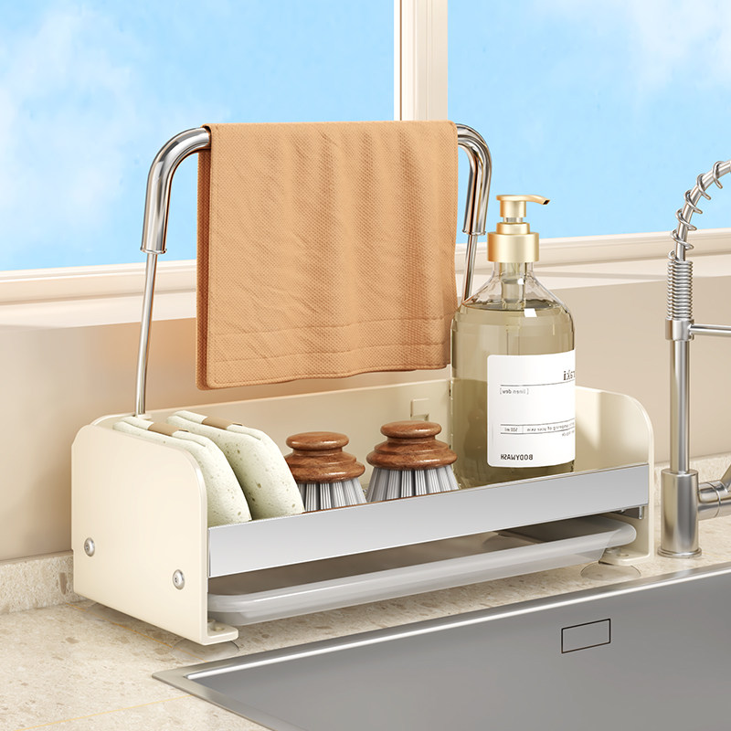 厨房沥水架2025新款水槽边置物架