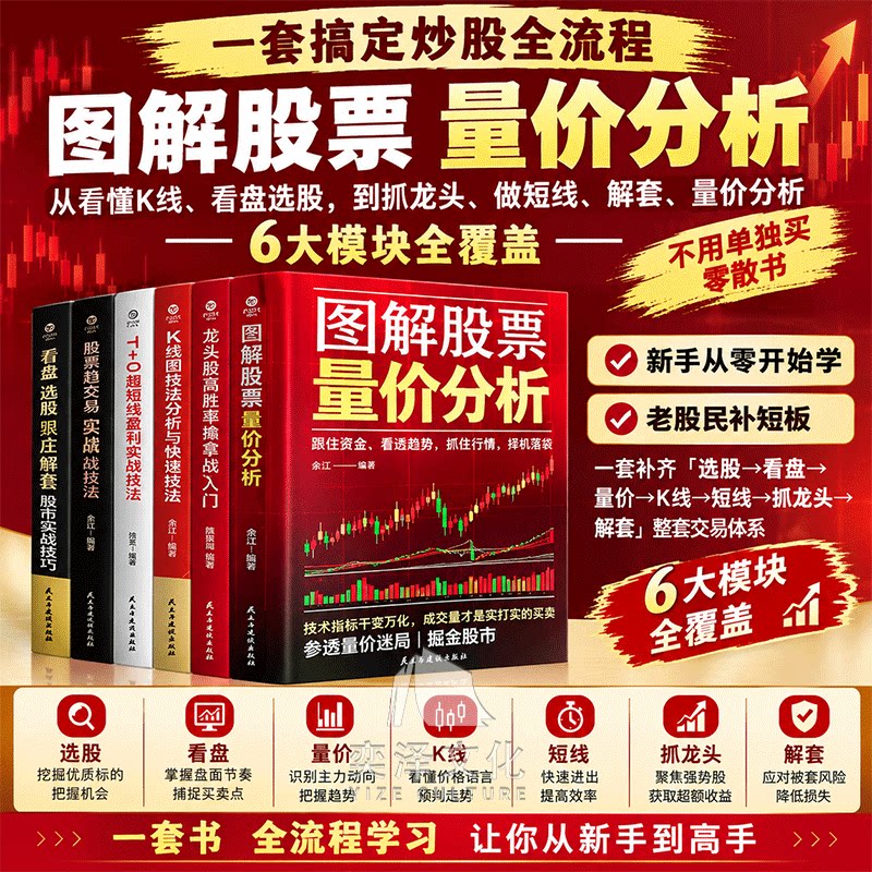 【官方正版】图解股票量价分析 股票从入门到精通 图文结合实战技法 参透量价迷局|掘金股市