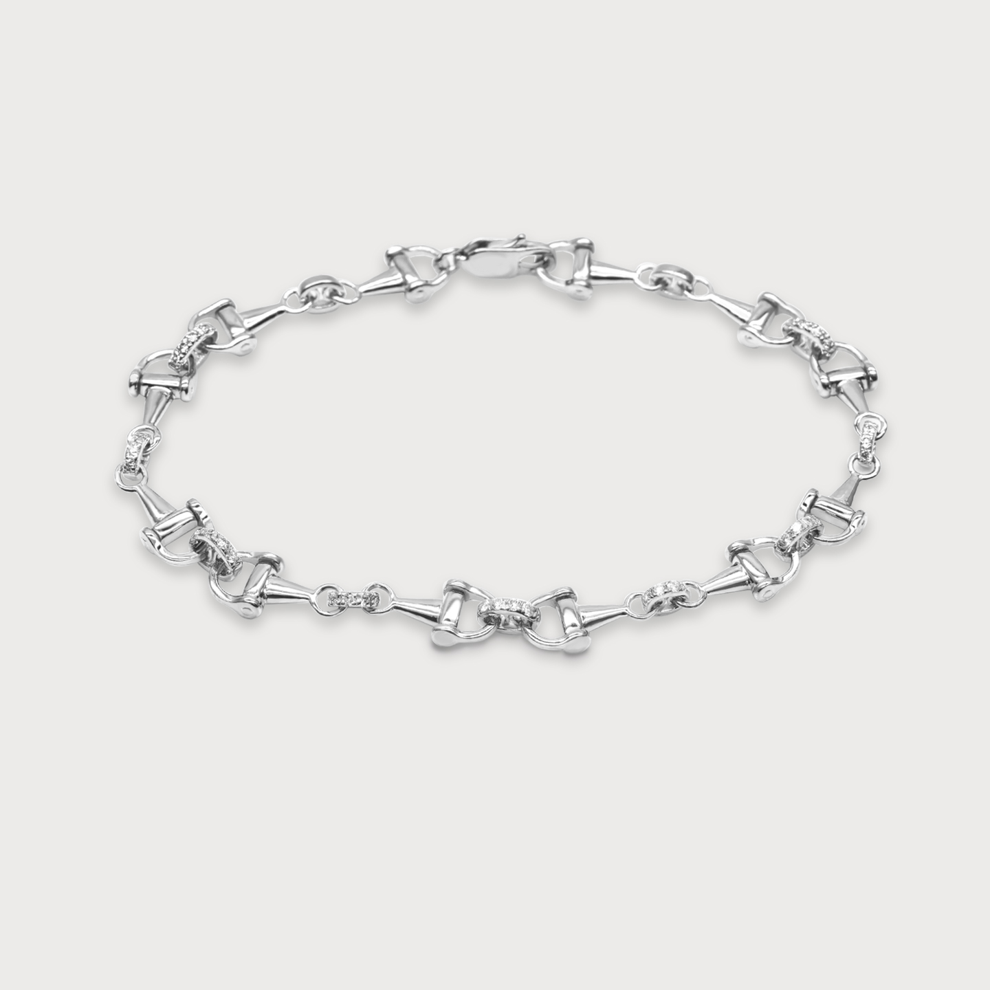 【明星同款】ICEWALD真冶宠物钻石骨头手链西太后情侣送男友25款