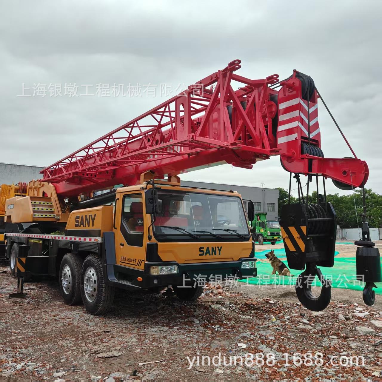 三一SANY80吨汽车吊三一STC800汽车起重机吊车外贸出口