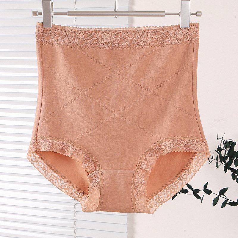 新品纯棉收腹内裤女士性感无痕蕾丝中腰包臀女生大码胖mm三角短裤,女士内衣/男士内衣/家居服,女三角裤,淘宝优惠券,粉丝福利购,淘宝优惠卷