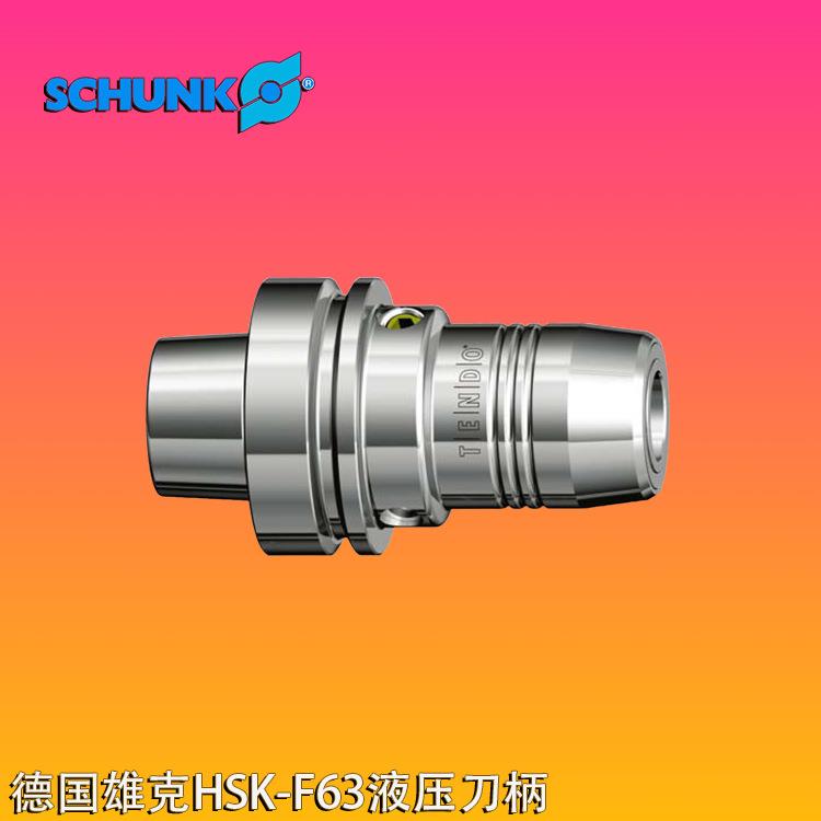 德国SCHUNK雄克刀柄机床附件HSK-F63液压刀柄高速机进口刀柄