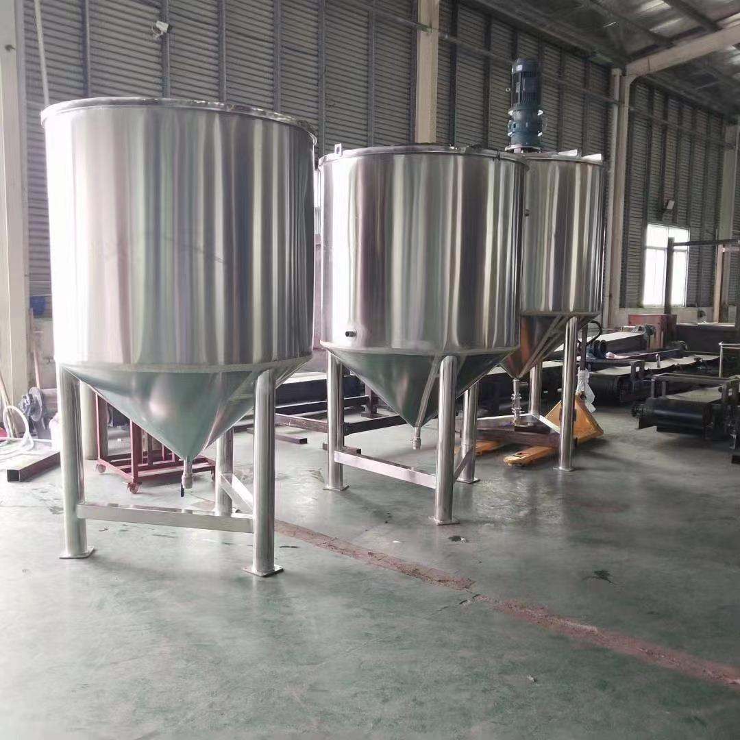 四川直供不锈钢液体搅拌罐化工物料搅拌桶胶水加热搅拌机设备