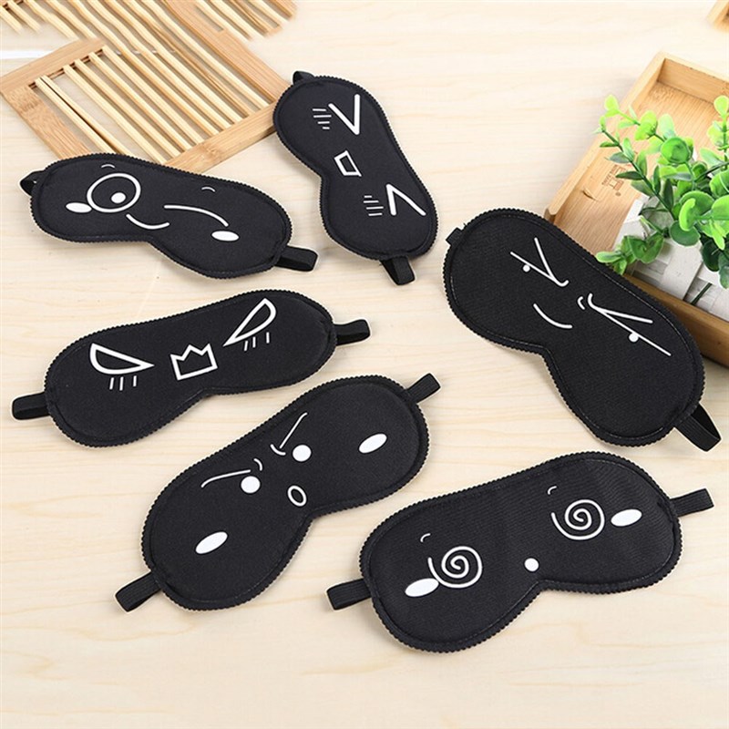 新品1pc Sleeping Eye Mask Black Eye Shade Sleep Mask Black M