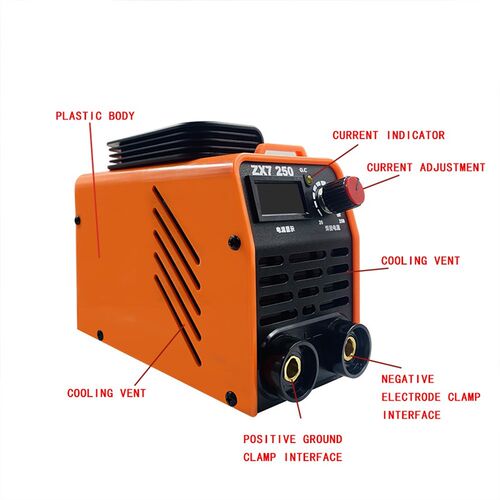 好货ZX7-250 DC Inverter ARC Welder 220V IGB MMA Welding Mach