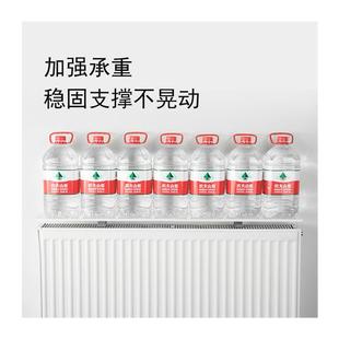 挂在暖气片上的置物架家用挡板老式防薰墙上方隔板遮挡罩新款遮丑