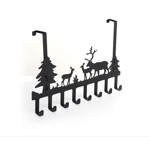 极速.Hooks Hat Over Door Bathroom Hanger Hanging Rack Holder