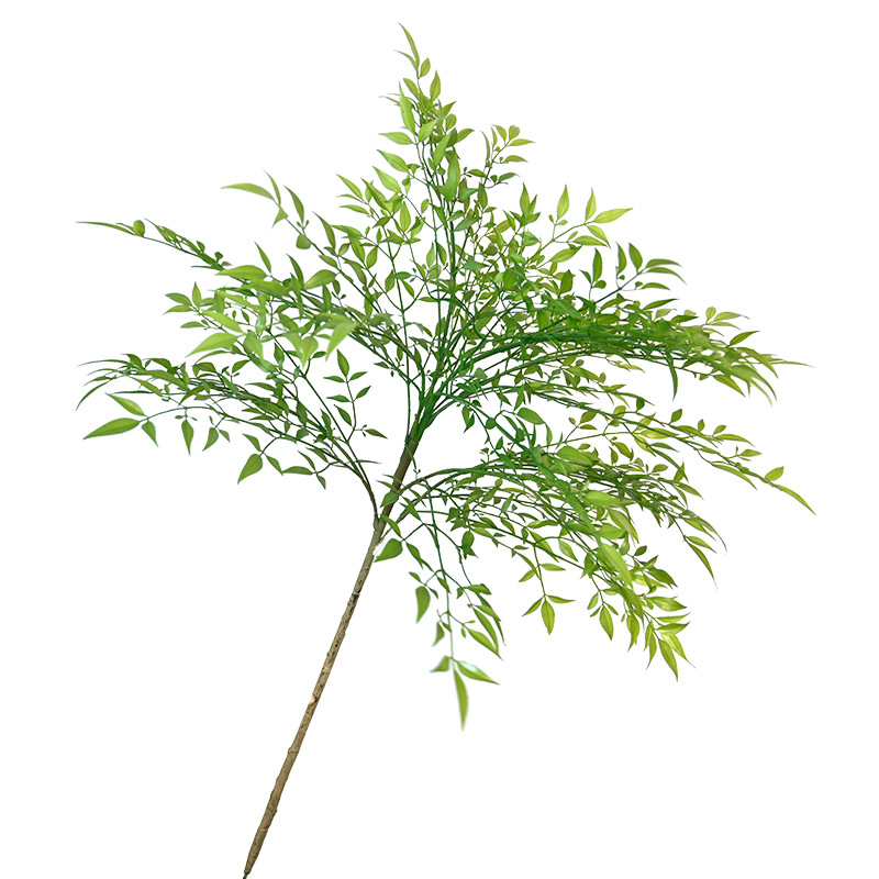 仿真绿植南天竹马醉木盆栽假树枝仿真植物单支摆放装饰假花造景