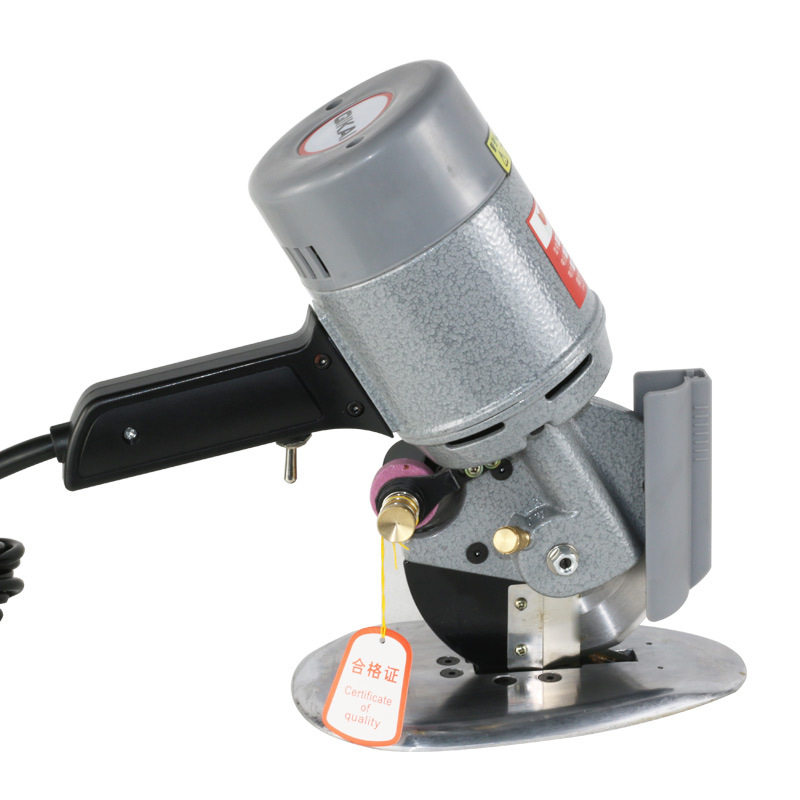 厂琪凯125型电动圆刀  手提式服装电剪刀 裁剪机 裁布机 厚料切促