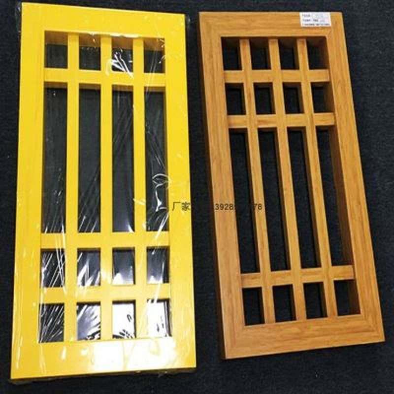爆厂促简易型屏风隔断木纹铝窗花仿古转印镂空铝单板铝合金方管品