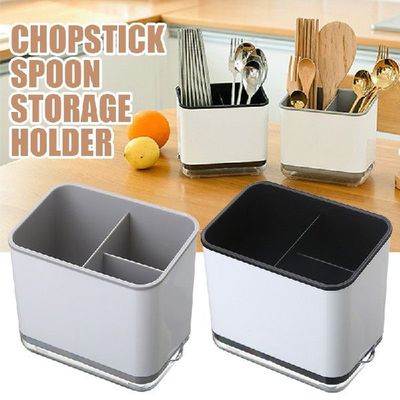 1 Pc Plastic Rack Of Kitchen Tableware Manager Cutlery