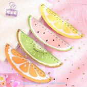 Rulers Fruit Pcs 15Cm Wooden Cute Straight Ruler Measuring