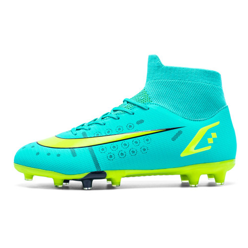 好货Hot Sale Mens Soccer Cleats High Ankle Football Shoes Lo