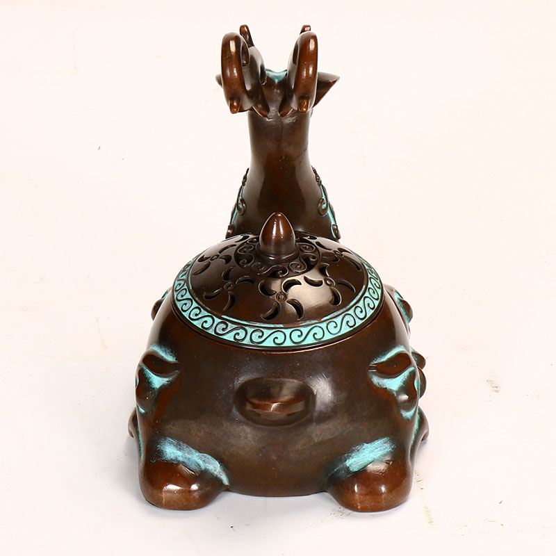 批量销售 礼品制作 金属铜制 薰香炉 鹿香炉 烧香 薰香檀香 摆件