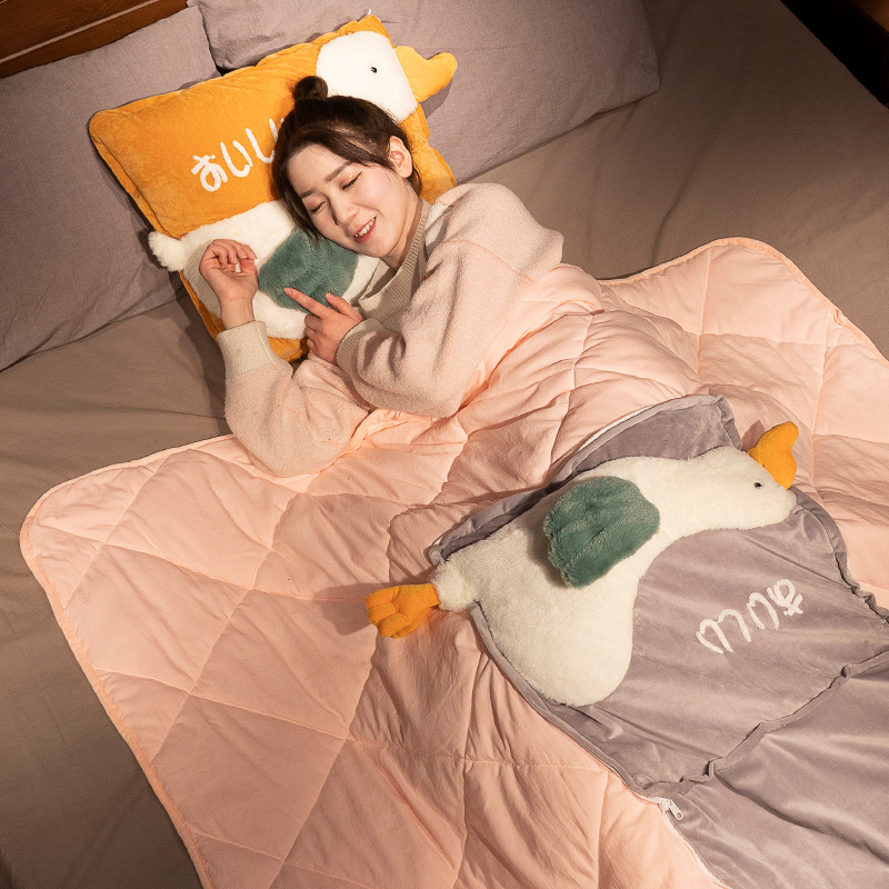 抱枕被子两用二合一折叠靠枕毯子汽车办公室午睡枕头车载毛毯新款