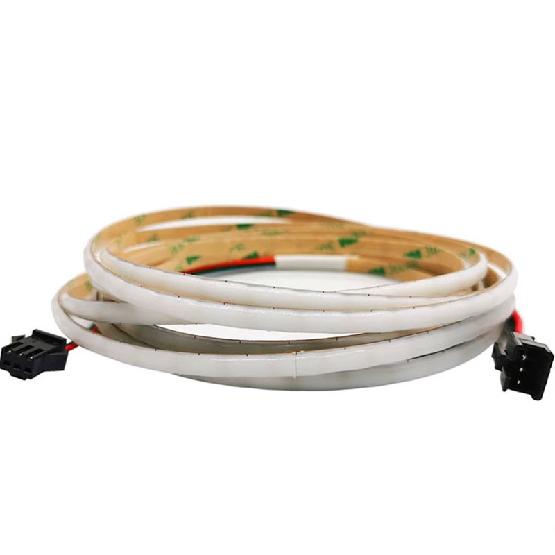 5MM窄版cob幻彩流水跑马灯带智能七彩变色追光灯条RGB氛Z围灯12V