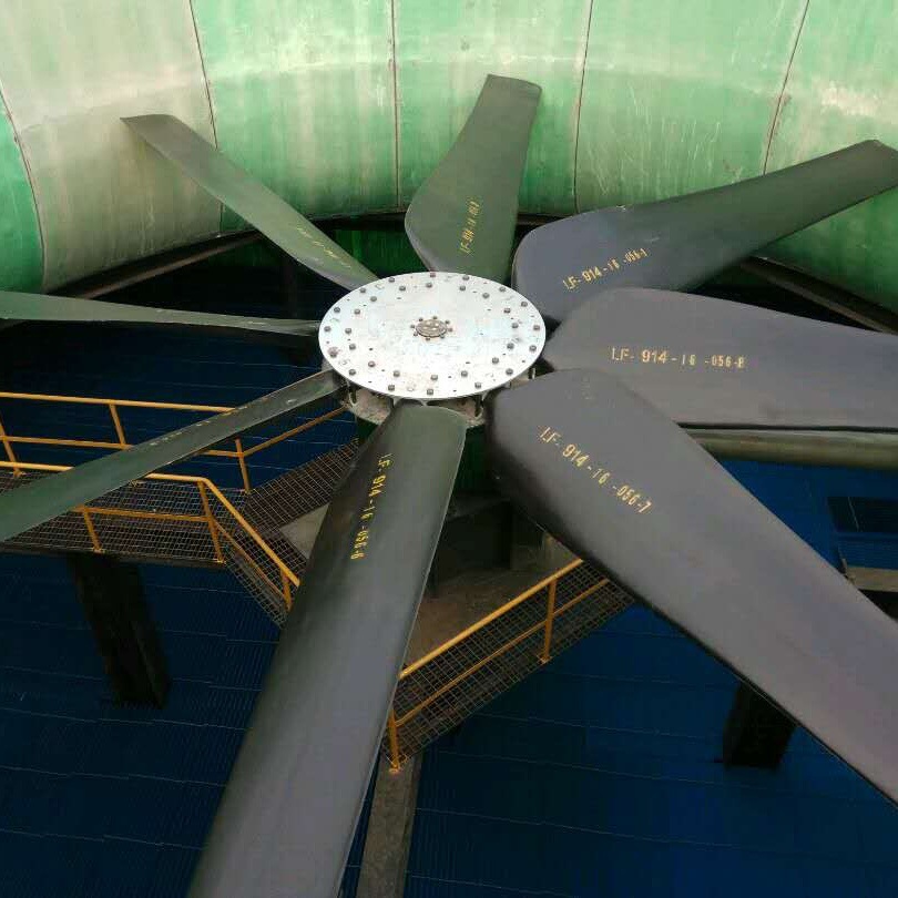 冀力牌冷却塔轴流风机 LF92型冷却塔风机 风机直径9144mm
