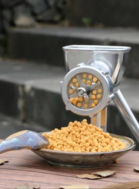 极速小型家用自制机器p加厚手摇狗食手动制粒机鸟食食料画眉饲料