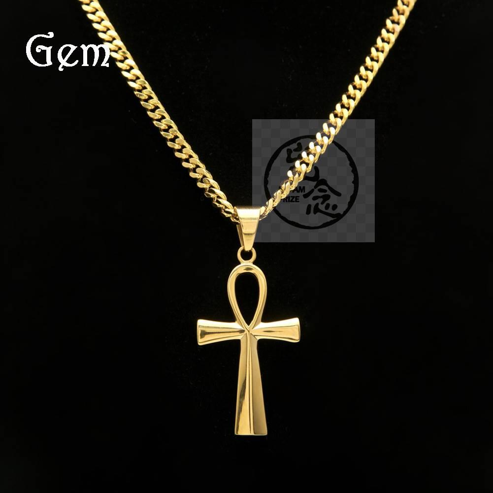 极速-Egyptian Ankh Key Pendantz Hip Hop Mens and Womens St