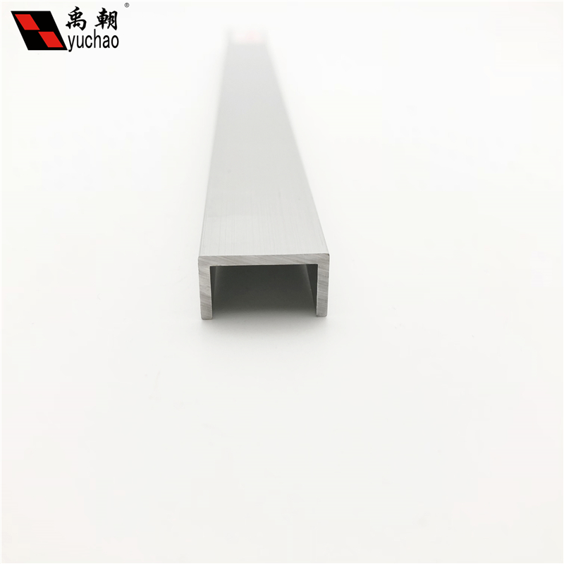 极速新品x10xj型材1.5铝合金u型槽包边条玻I璃卡槽u形铝槽铝合金