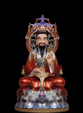 新品三清道祖神h像太上老君元始天尊道德天尊灵宝天尊祖师爷家用