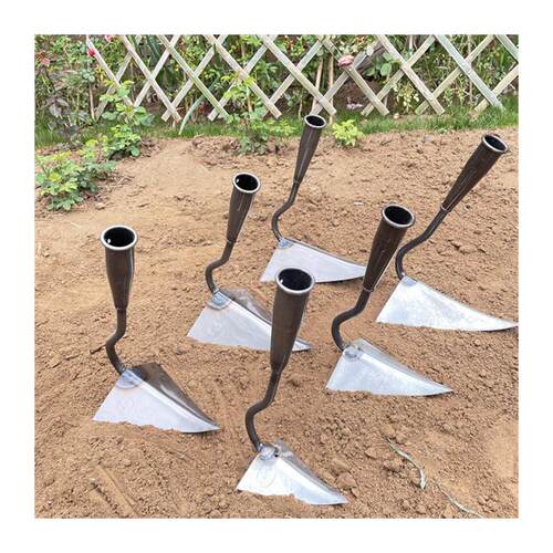 新品三角锄头家用尖锄镐锄地神器B起垄搂沟鹰嘴锄种菜施肥开沟锄
