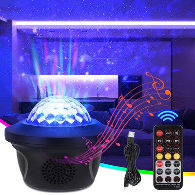 极速USB wireless remoote control projection lamp KTV atmosph
