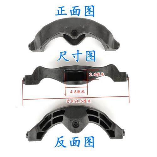 极速儿童滑板车三四轮子配件方向按F钮小孩滑轮车转向器零件折叠