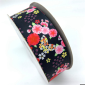 gLot Ribbon 25mm 极速5yards 38mm Grosgrain Printing Flowers