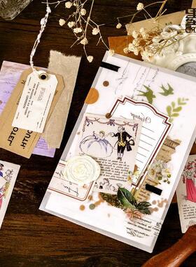 极速MOCARD 8 Designs 45Pcslot Time Pictures VintagUe Sticker