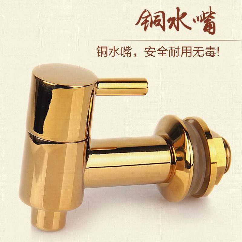 极速天御阁天然木鱼石饮水机水桶冷水壶家L用台式过滤净水器储水