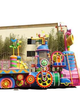 景区游乐巡游花车活动暖场巡游灯光花车大型节日庆典彩船巡游